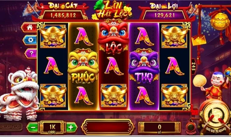 Các biểu tượng trong game Nổ Hũ Lân Hái Lộc Tại TT128