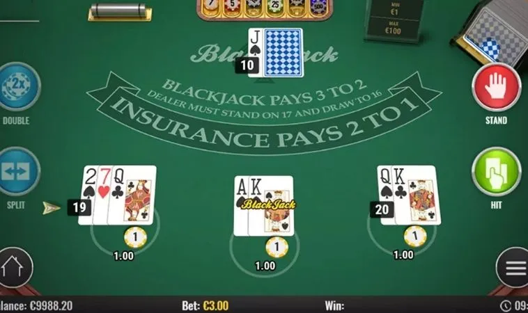 Blackjack Tại TT128