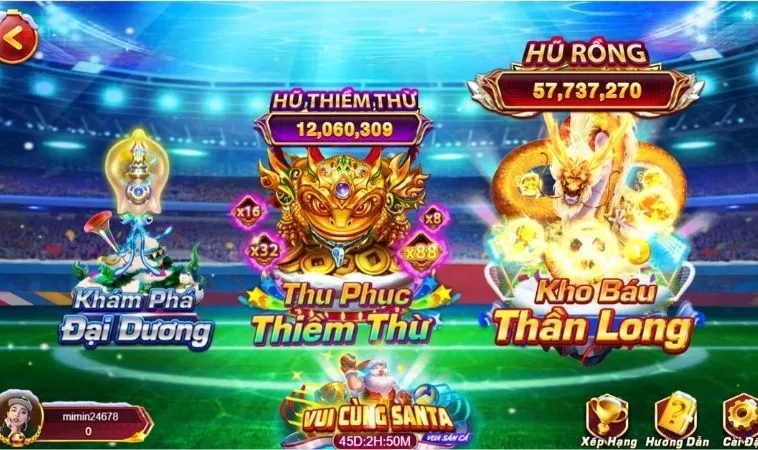 Bí Kíp Chơi Vua Bắn Cá TT128 Săn Boss Khủng Rinh Quà Cực Chất 2 Các phòng chơi trong game Vua Bắn Cá TT128